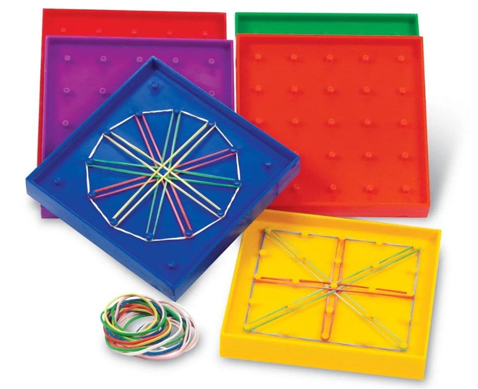 Geoboards (5" x 5") - Set of 6 - Image 1
